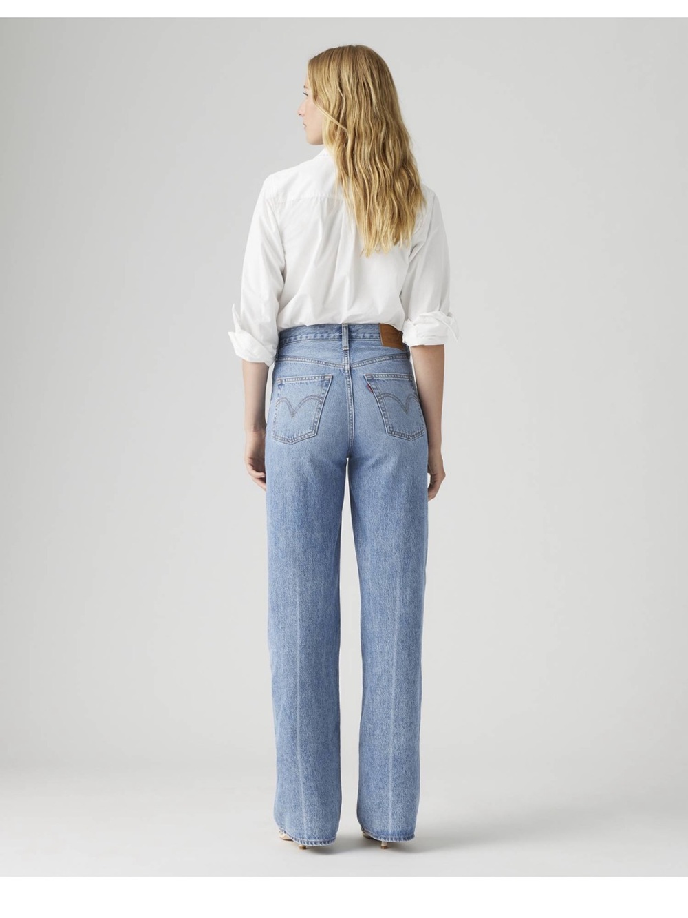 Levi’s ribcage wide leg jeans